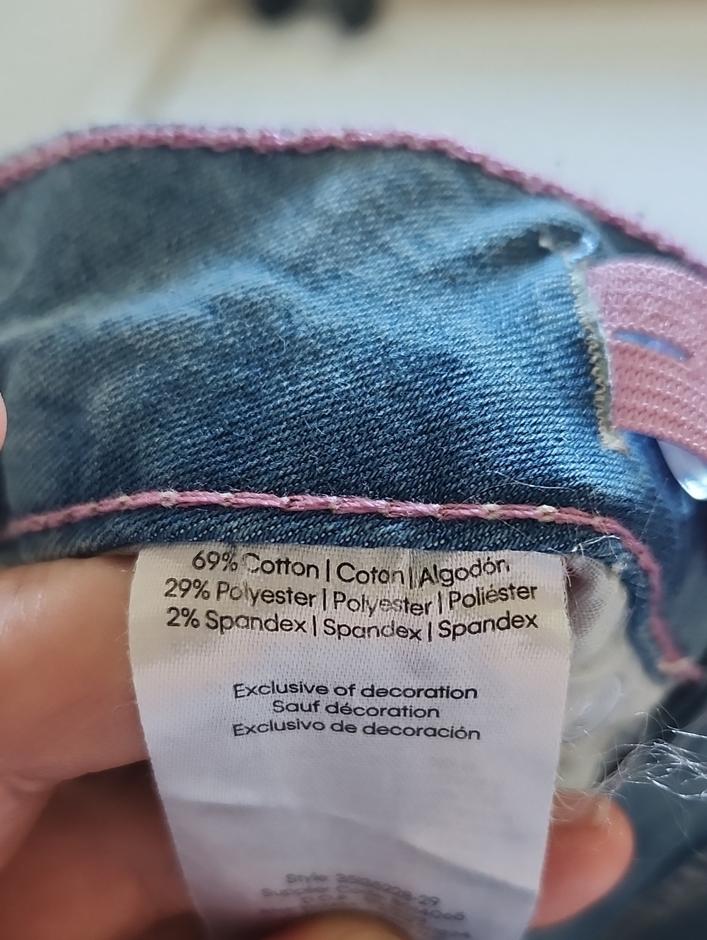 Calvin Klein Girls Mid Rise Bermuda Denim Shorts Medium Wash Size 10 NWT - Picture 15 of 15